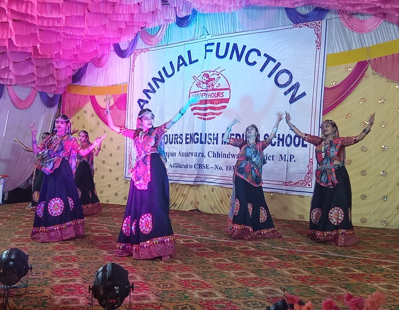 Annual function 2023-24 Rajsthani folk dance